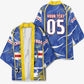 Custom Cape Verde Kimono Blue Shark National Flag