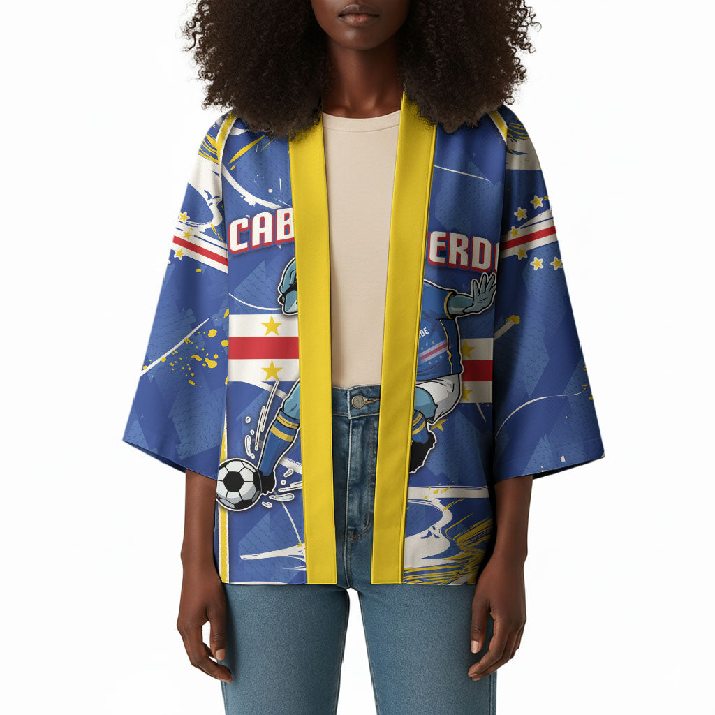 Custom Cape Verde Kimono Blue Shark National Flag