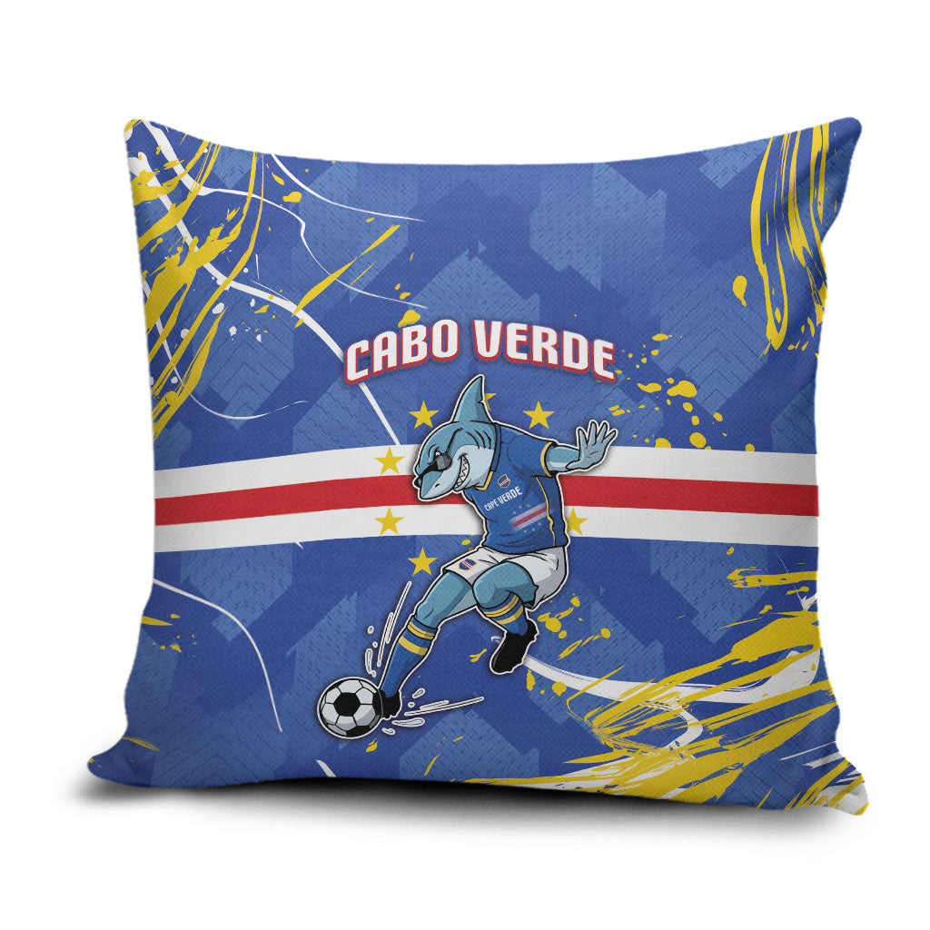 Cape Verde Pillow Cover Blue Shark National Flag