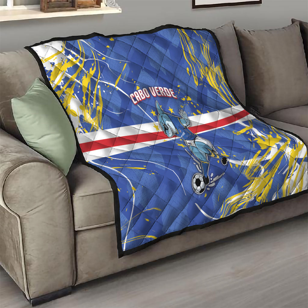 Cape Verde Quilt Blue Shark National Flag