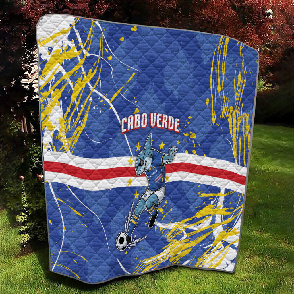 Cape Verde Quilt Blue Shark National Flag
