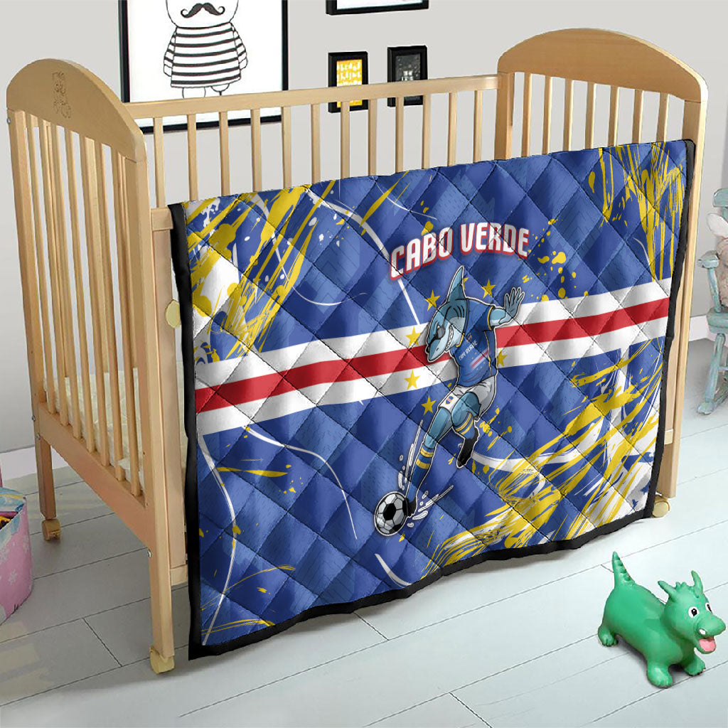Cape Verde Quilt Blue Shark National Flag