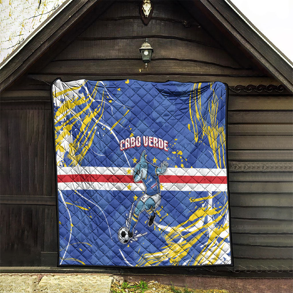 Cape Verde Quilt Blue Shark National Flag
