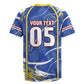 Custom Cape Verde Rugby Jersey Blue Shark National Flag