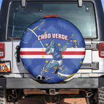 Cape Verde Spare Tire Cover Blue Shark National Flag