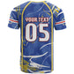 Custom Cape Verde T shirt Blue Shark National Flag