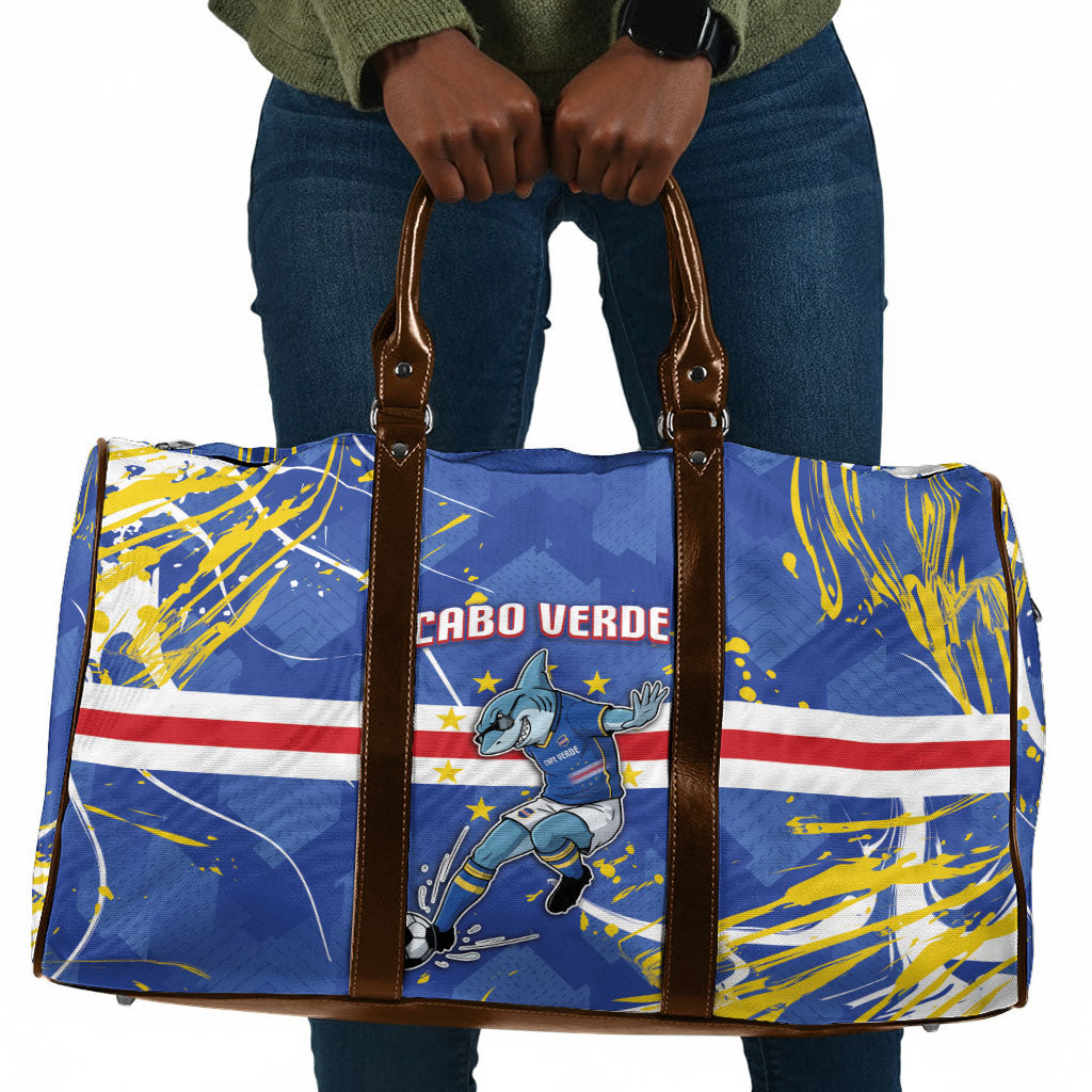 Cape Verde Travel Bag Blue Shark National Flag