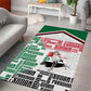 Sudan Area Rug Secretary Bird With Typography Patterns - African Pride