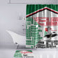 Sudan Bathroom Set Secretary Bird With Typography Patterns - African Pride