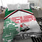 Sudan Bedding Set Secretary Bird With Typography Patterns - African Pride