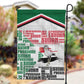 Sudan Garden Flag Secretary Bird With Typography Patterns - African Pride