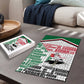 Sudan Puzzle Secretary Bird With Typography Patterns - African Pride