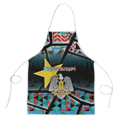 South Sudan Apron Geometric African Patterns - African Pride