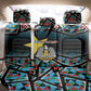 South Sudan Back Car Seat Cover Geometric African Patterns - African Pride