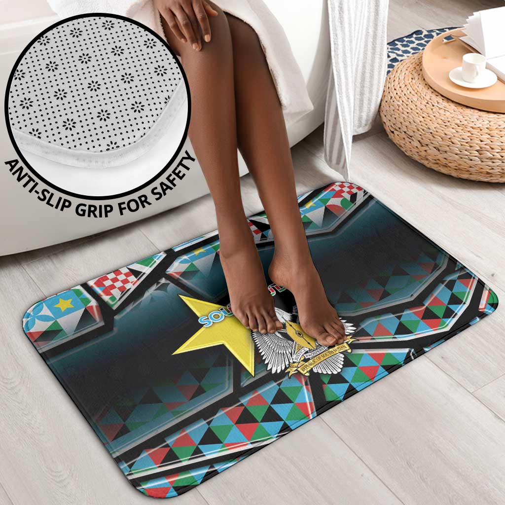 South Sudan Bathroom Set Geometric African Patterns - African Pride