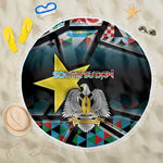 South Sudan Beach Blanket Geometric African Patterns - African Pride
