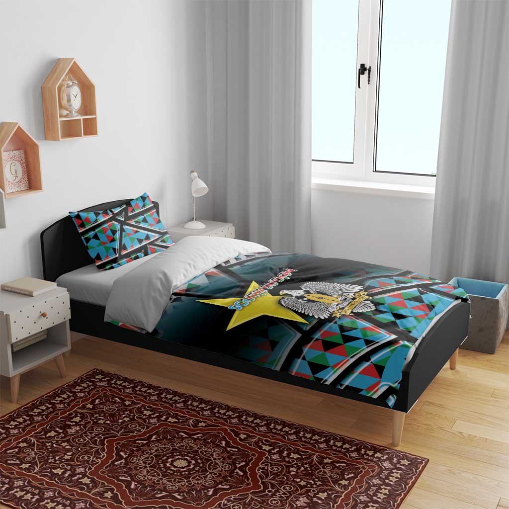 South Sudan Bedding Set Geometric African Patterns - African Pride