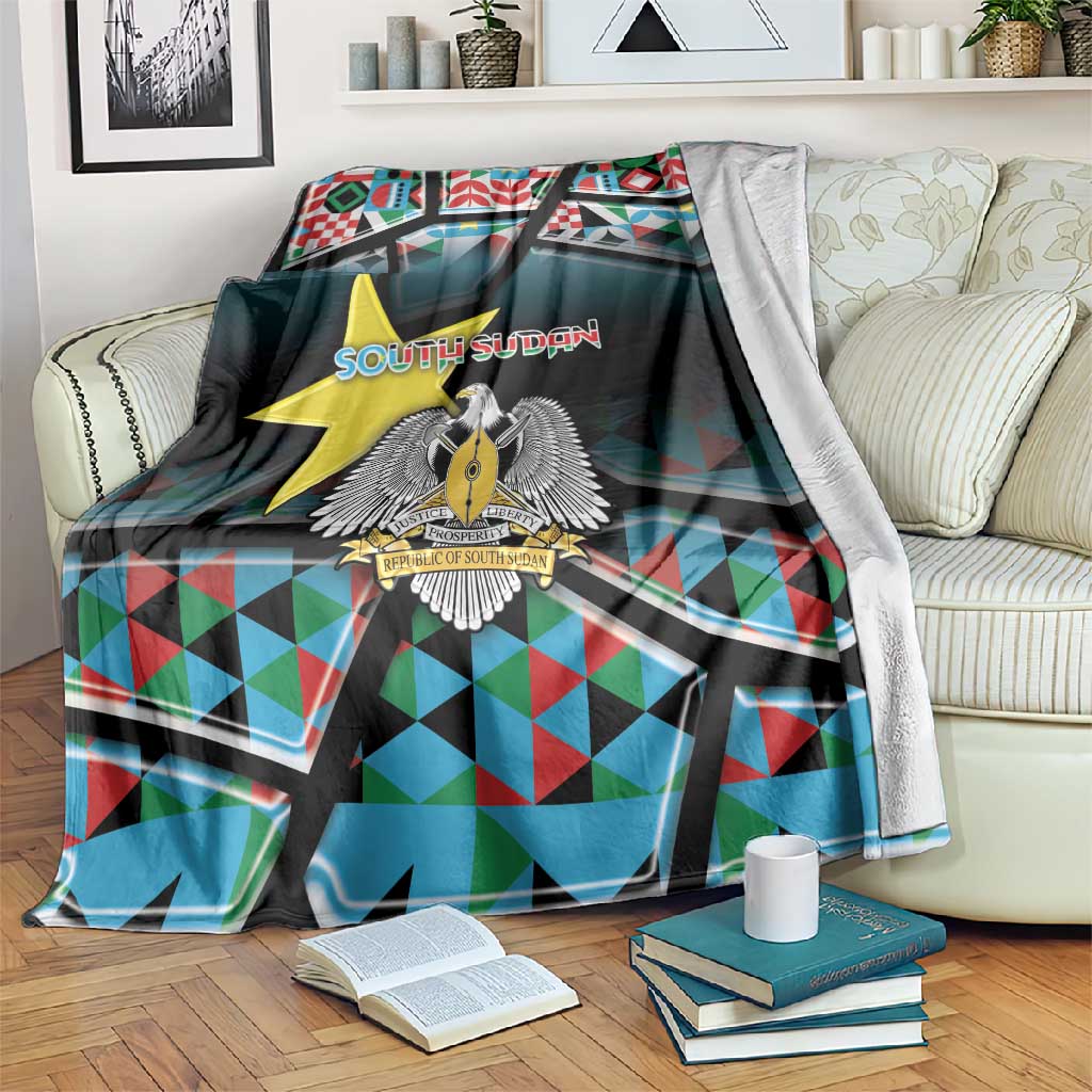 South Sudan Blanket Geometric African Patterns - African Pride
