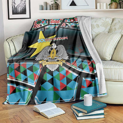 South Sudan Blanket Geometric African Patterns - African Pride