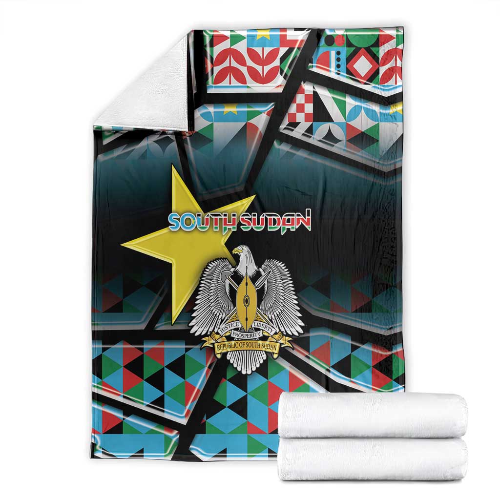 South Sudan Blanket Geometric African Patterns - African Pride