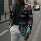 Custom South Sudan Blazer Geometric African Patterns - African Pride
