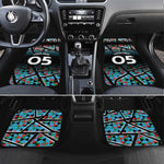 Custom South Sudan Car Mats Geometric African Patterns - African Pride