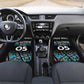 Custom South Sudan Car Mats Geometric African Patterns - African Pride