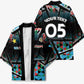 Custom South Sudan Kimono Geometric African Patterns - African Pride