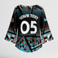 Custom South Sudan Kimono Sleeve Blouse Geometric African Patterns - African Pride