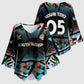 Custom South Sudan Kimono Sleeve Blouse Geometric African Patterns - African Pride