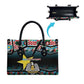 South Sudan Leather Bag Geometric African Patterns - African Pride