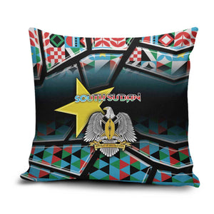 South Sudan Pillow Cover Geometric African Patterns - African Pride