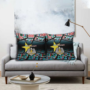 South Sudan Pillow Cover Geometric African Patterns - African Pride