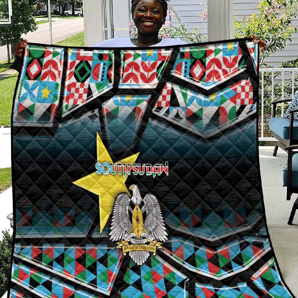 South Sudan Quilt Geometric African Patterns - African Pride