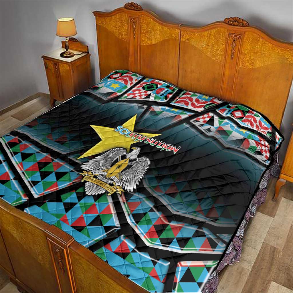 South Sudan Quilt Geometric African Patterns - African Pride