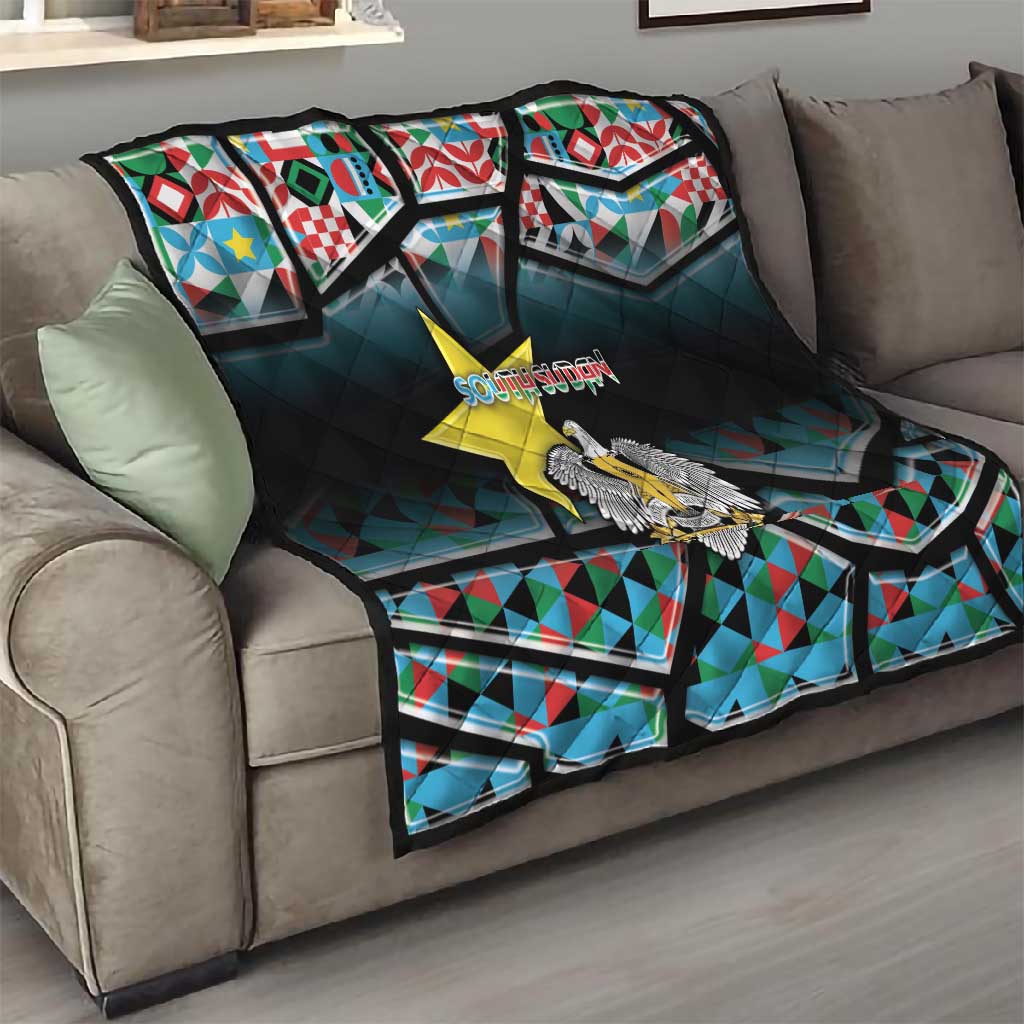 South Sudan Quilt Geometric African Patterns - African Pride