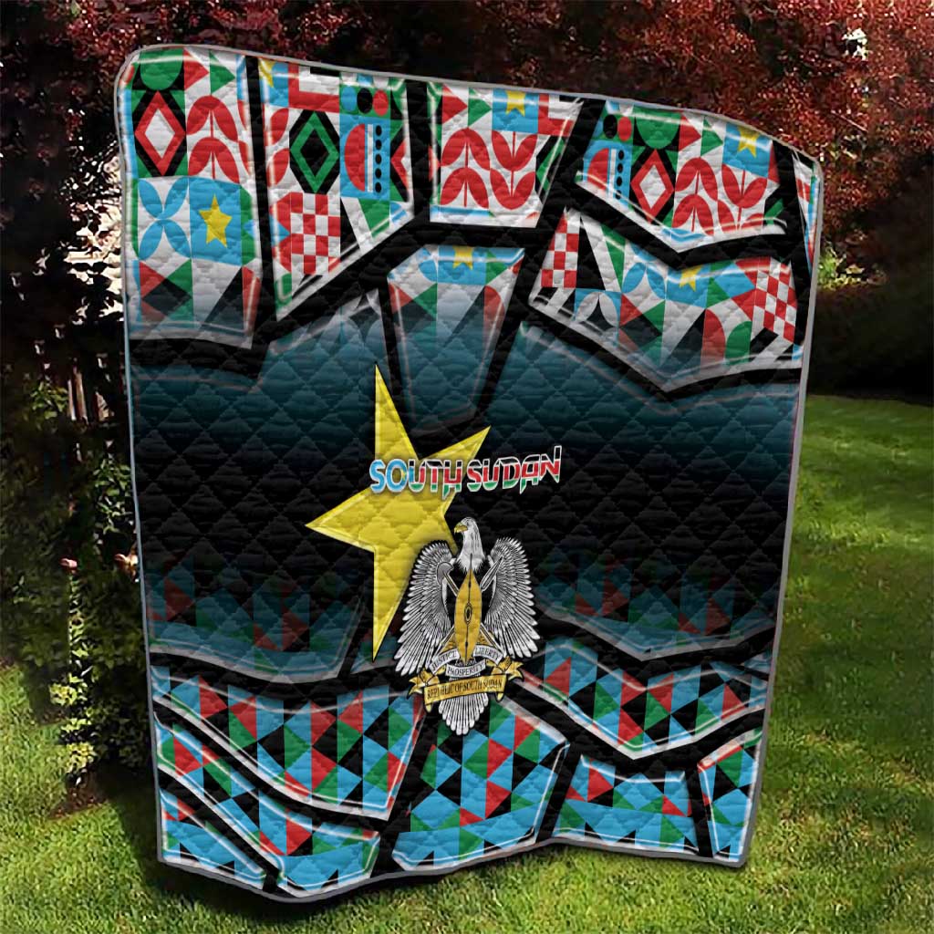 South Sudan Quilt Geometric African Patterns - African Pride