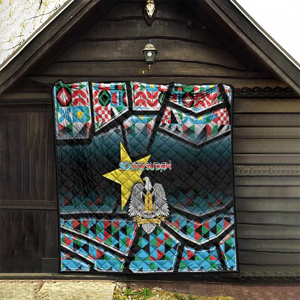 South Sudan Quilt Geometric African Patterns - African Pride