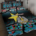 South Sudan Quilt Bed Set Geometric African Patterns - African Pride