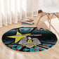 South Sudan Round Carpet Geometric African Patterns - African Pride
