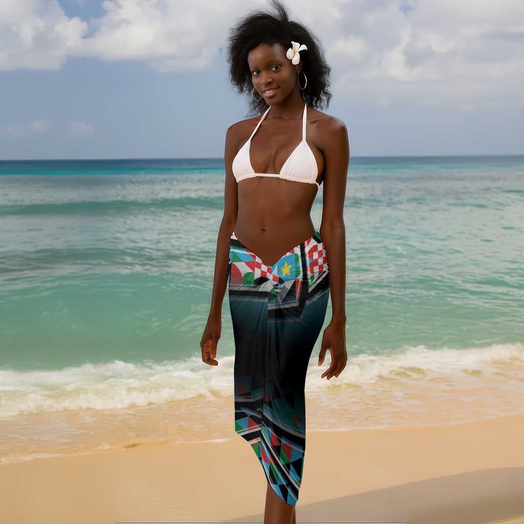 South Sudan Sarong Geometric African Patterns - African Pride