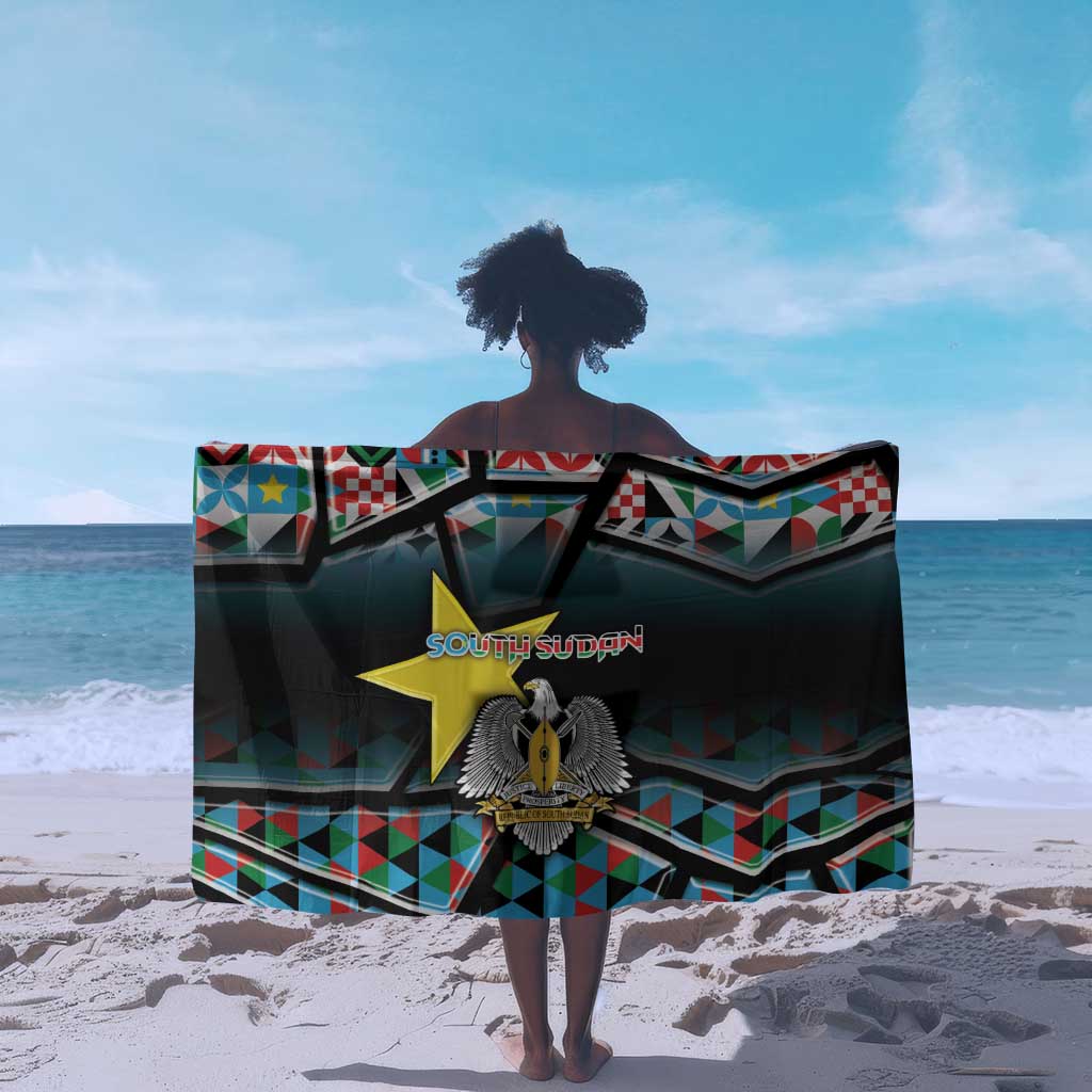 South Sudan Sarong Geometric African Patterns - African Pride