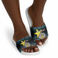 South Sudan Slide Sandals Geometric African Patterns - African Pride