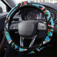 South Sudan Steering Wheel Cover Geometric African Patterns - African Pride