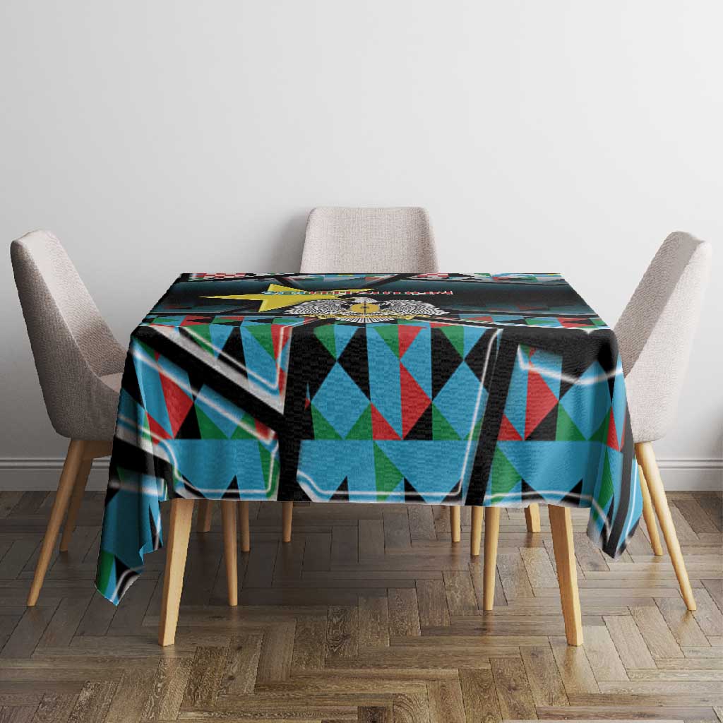 South Sudan Tablecloth Geometric African Patterns - African Pride