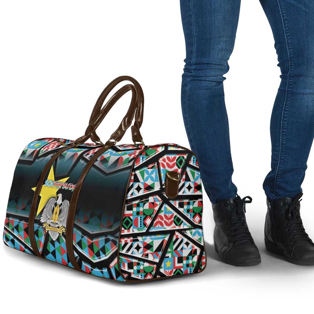 South Sudan Travel Bag Geometric African Patterns - African Pride