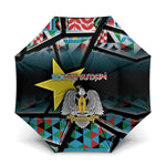 South Sudan Umbrella Geometric African Patterns - African Pride