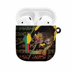 Benin AirPods Case Powerful African Leopard - African Pride