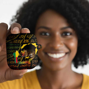 Benin AirPods Case Powerful African Leopard - African Pride