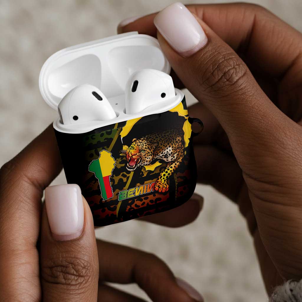 Benin AirPods Case Powerful African Leopard - African Pride